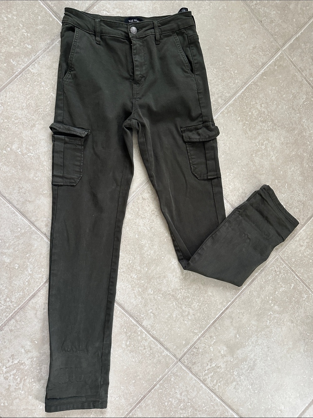 Women’s Olive Green Cargo Pants - Unbranded